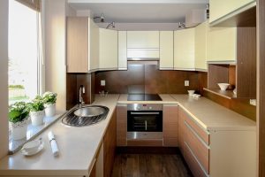 kitchen, kitchenette, apartment